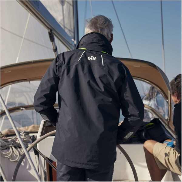 2026 Gill Mens OS3 Coastal Seglarjacka OS33J - Black